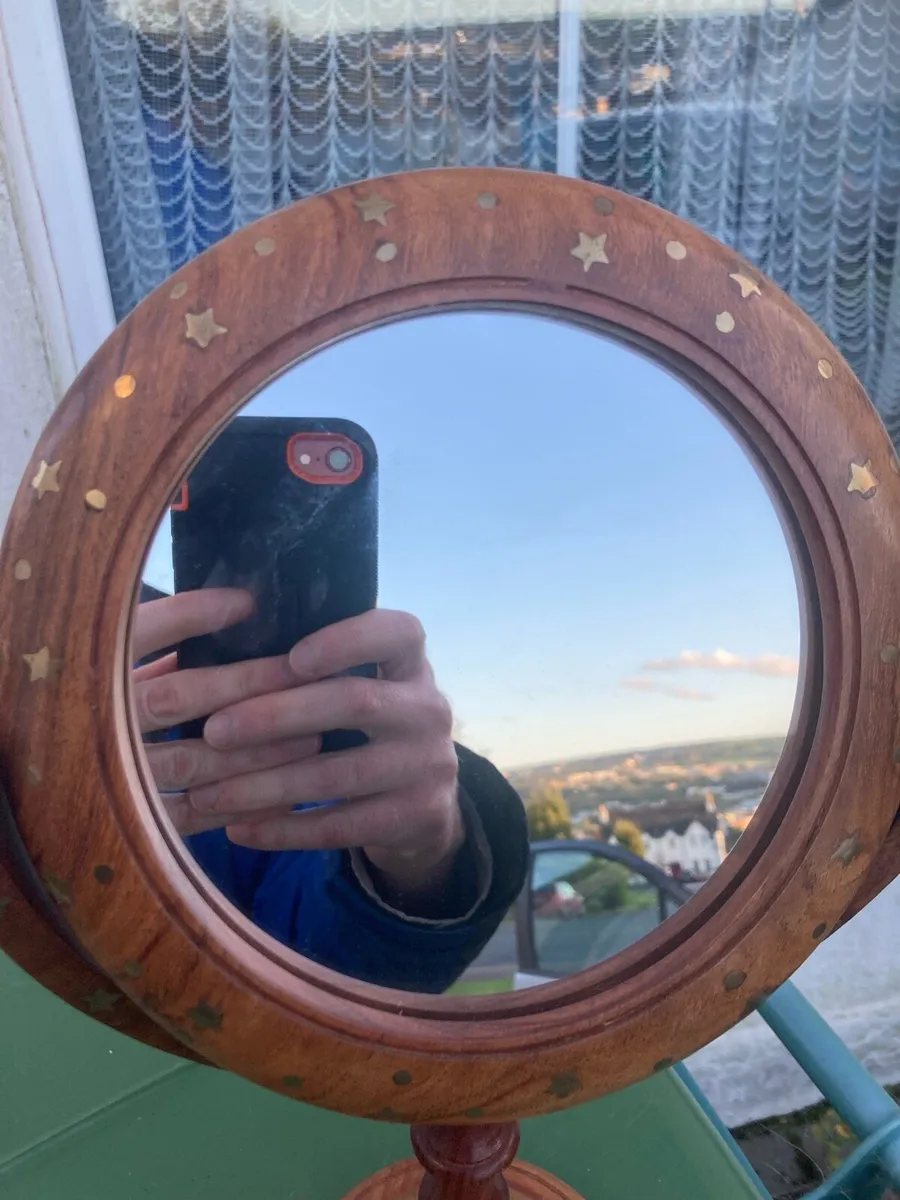 Indian table mirror free postage - Image 4