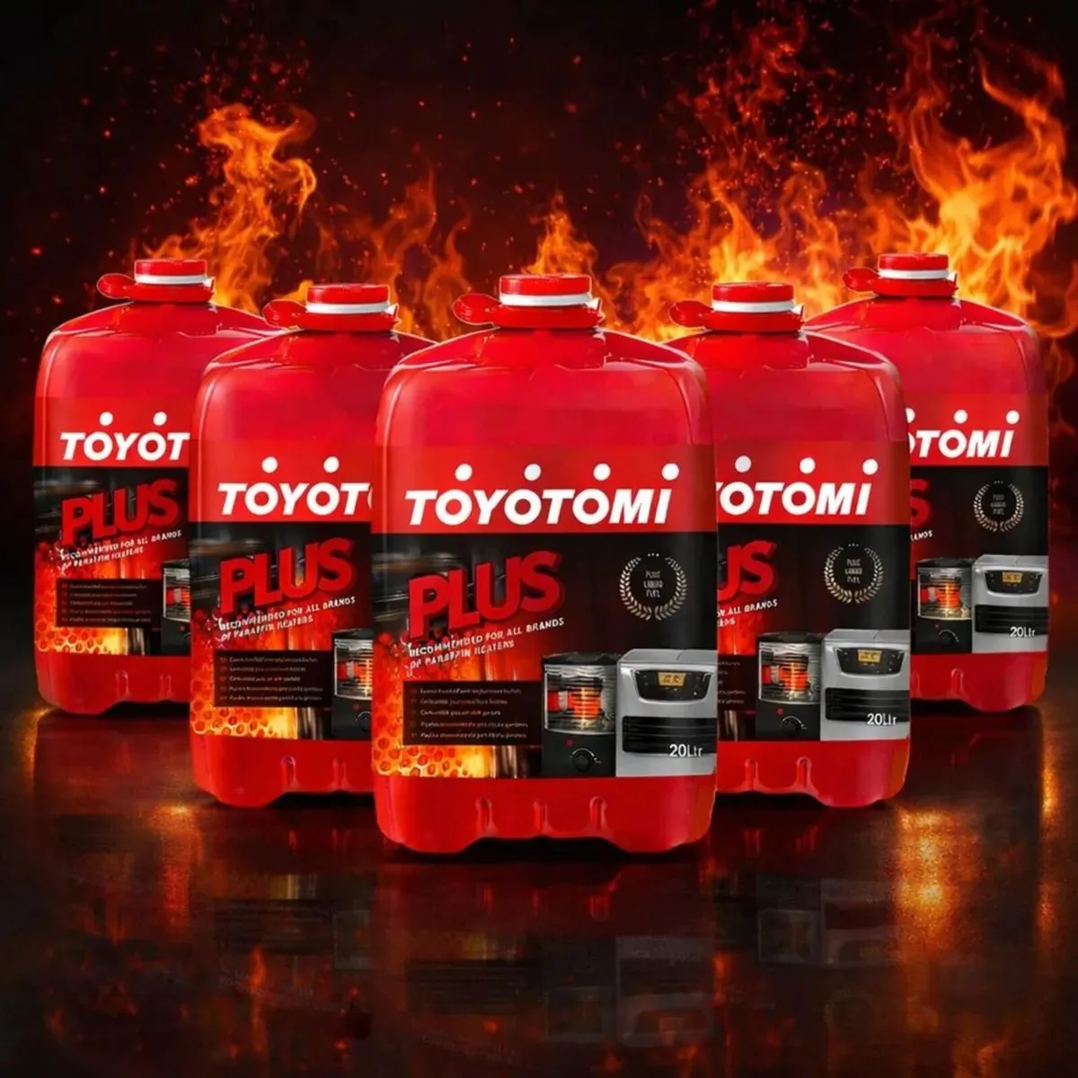 Offer 5 Drums Toyotomi PLUS Rolf - Paraffin Fuel - Image 1