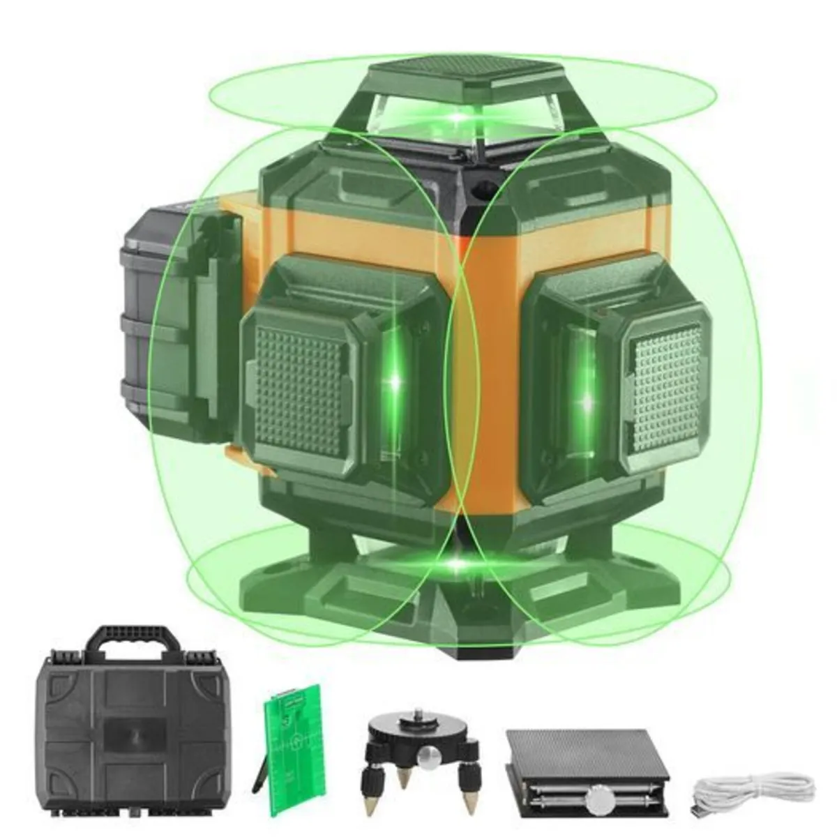VEVOR Laser Level 16 lines, Green - Image 2