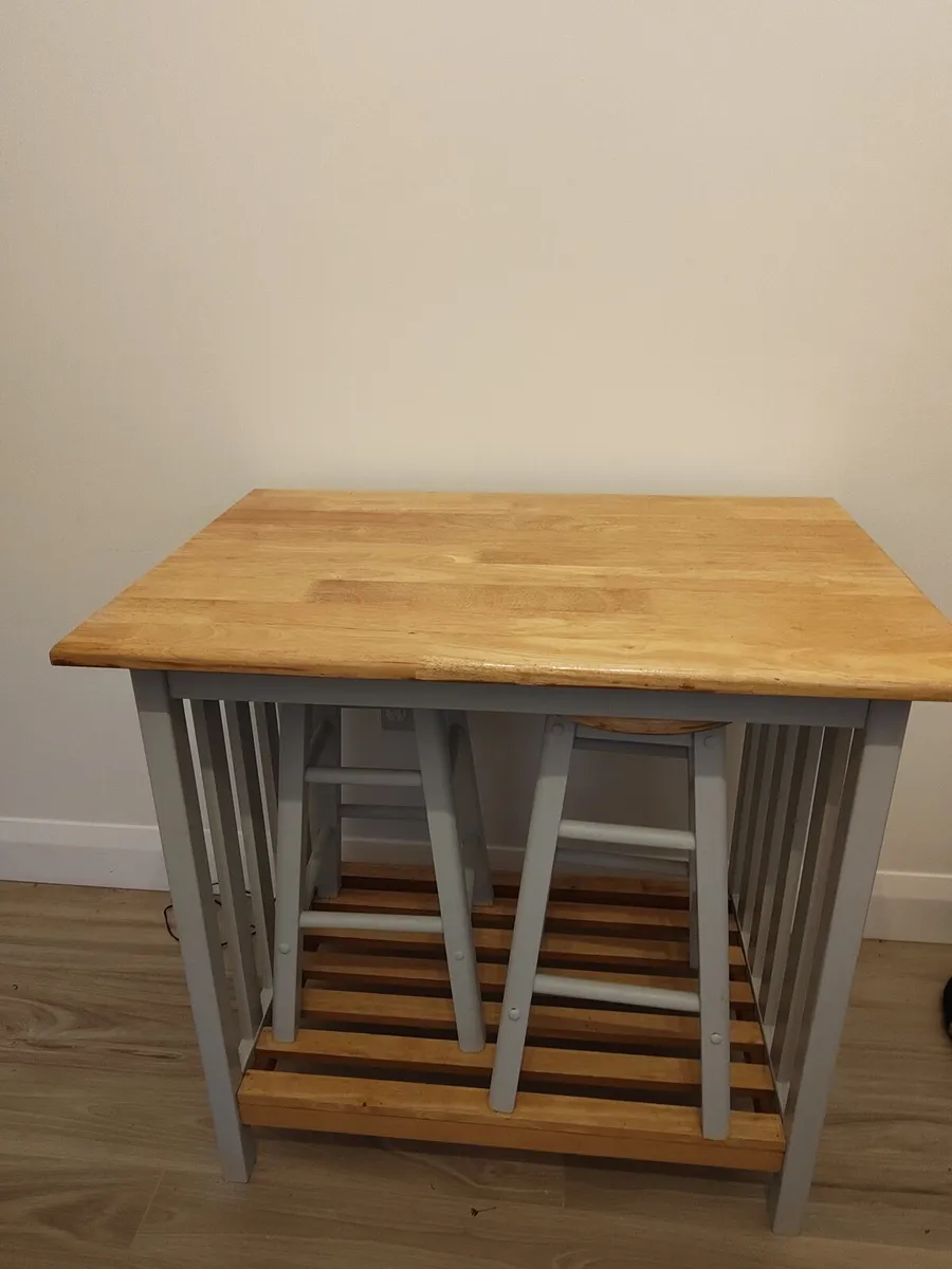 Table and Stools - Image 2