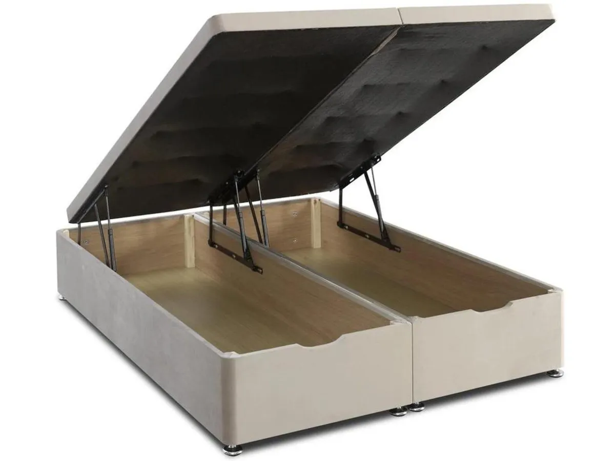 Divan Ottoman Bed Frame With Mattress Opt - Image 3
