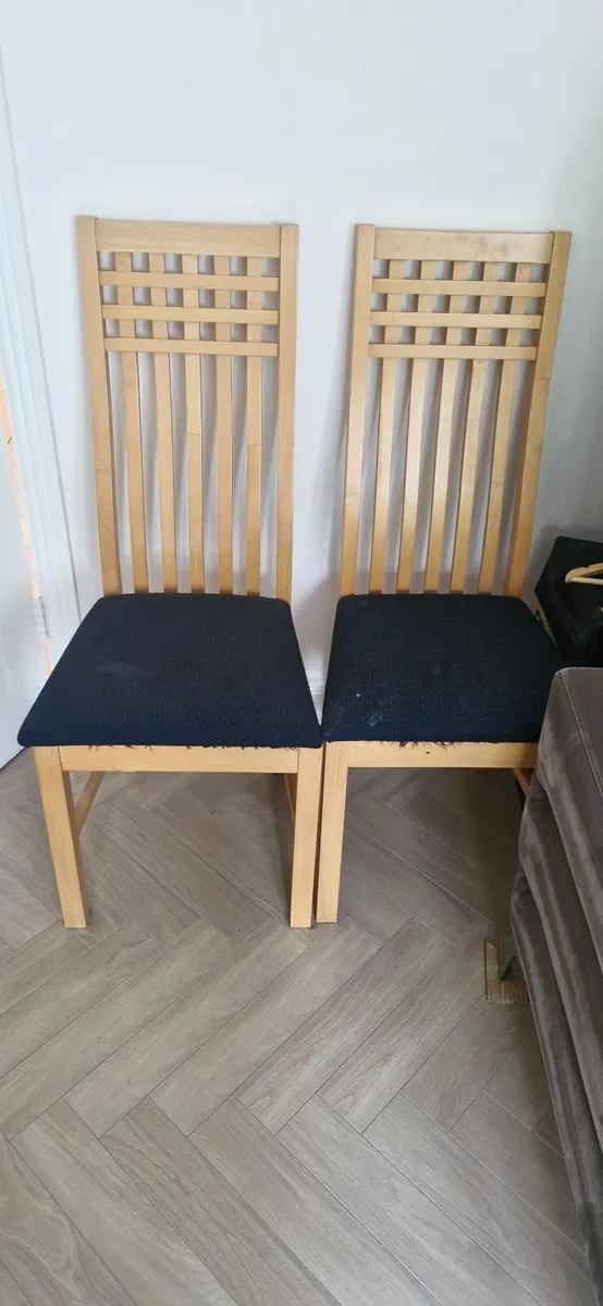 6 kitchen / dinning chairs - Image 2