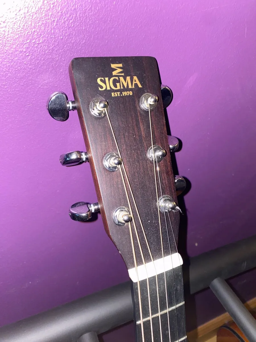 Sigma 000M-15E Acoustic Guitar - Image 4