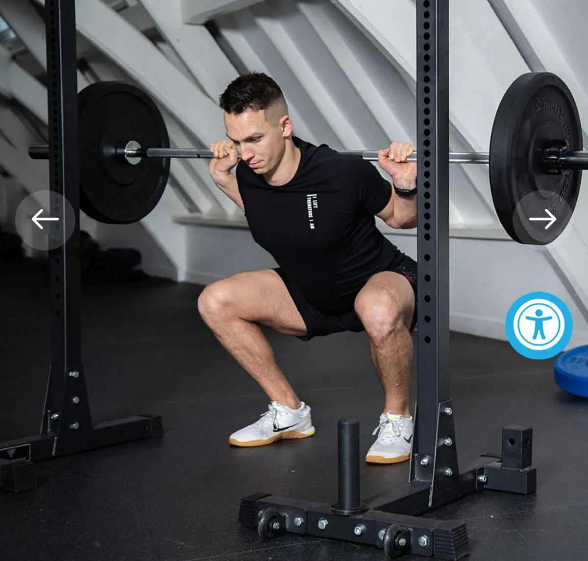 Gym squat stands - Image 1
