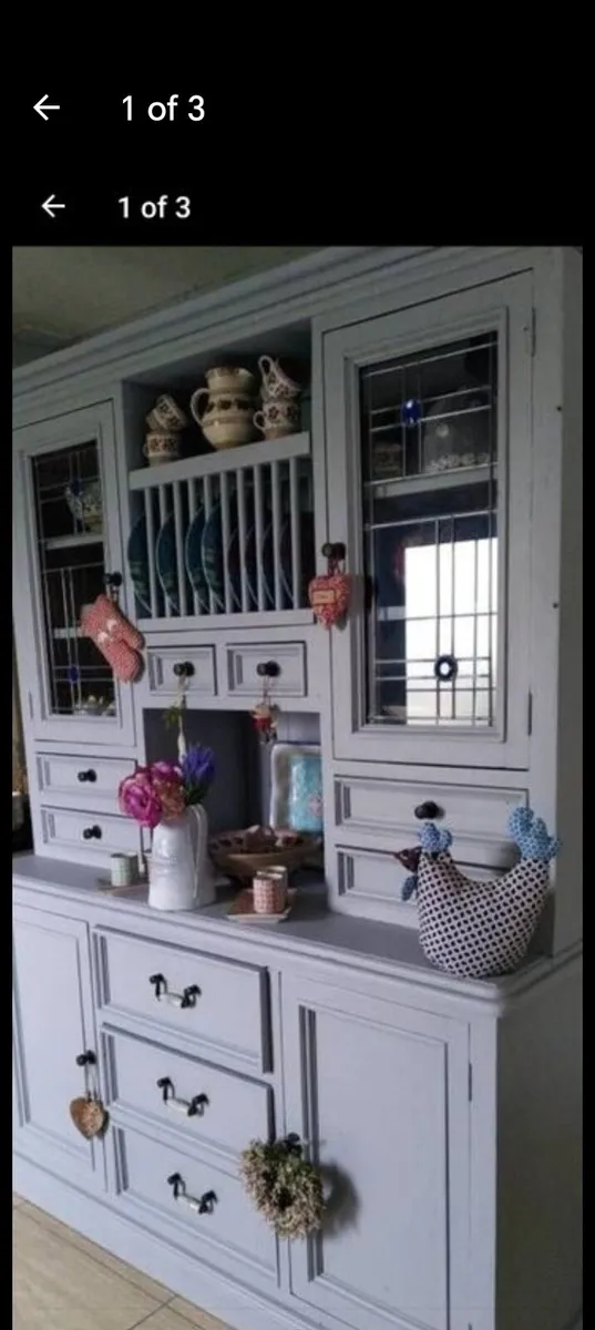 Solid kitchen dresser delivery arranged - Image 1