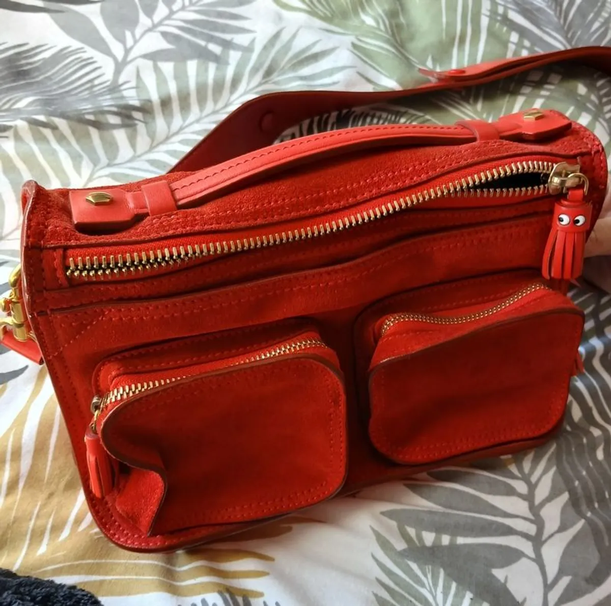 Anya Hindmarch Ripley suede and leather Crossbody bag - Image 2