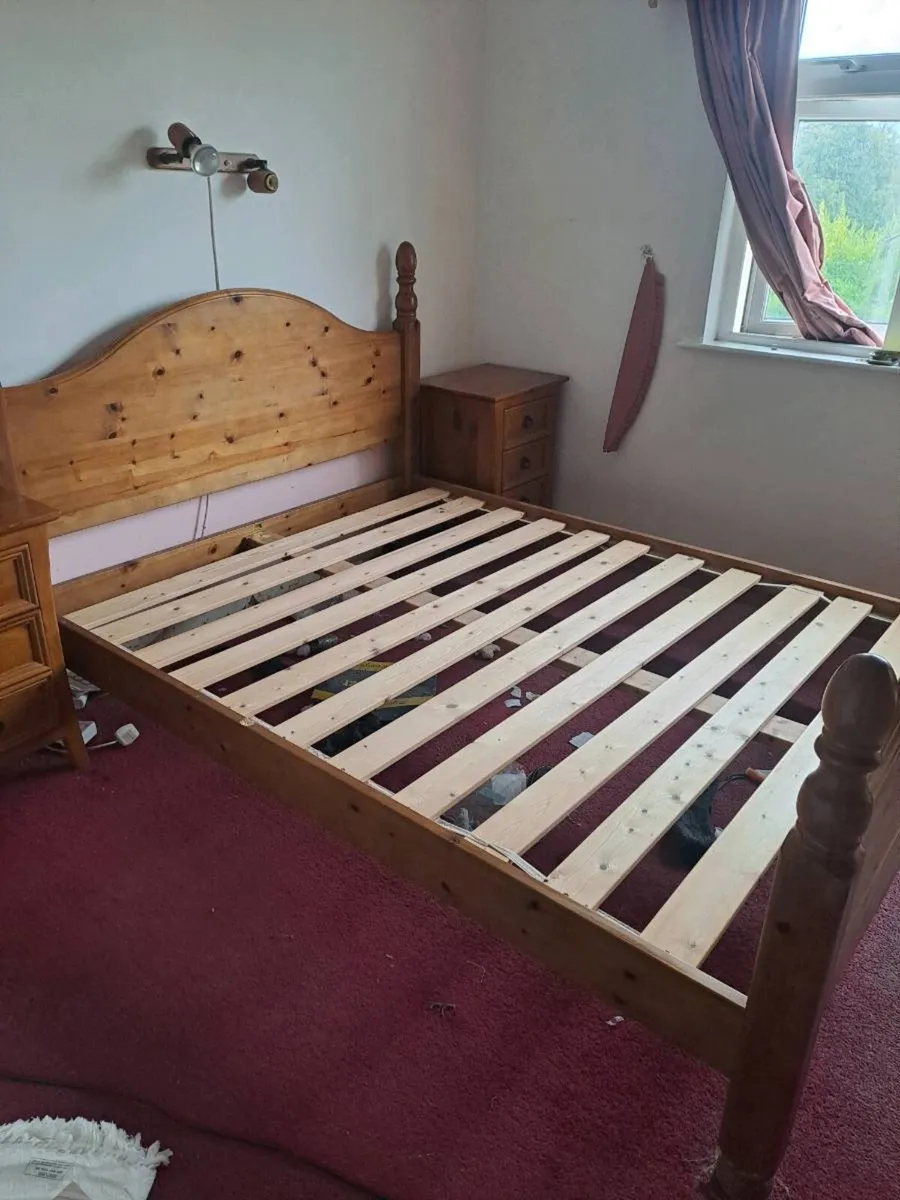 King size bed frame 84.5 inchs X 65 inches - Image 1