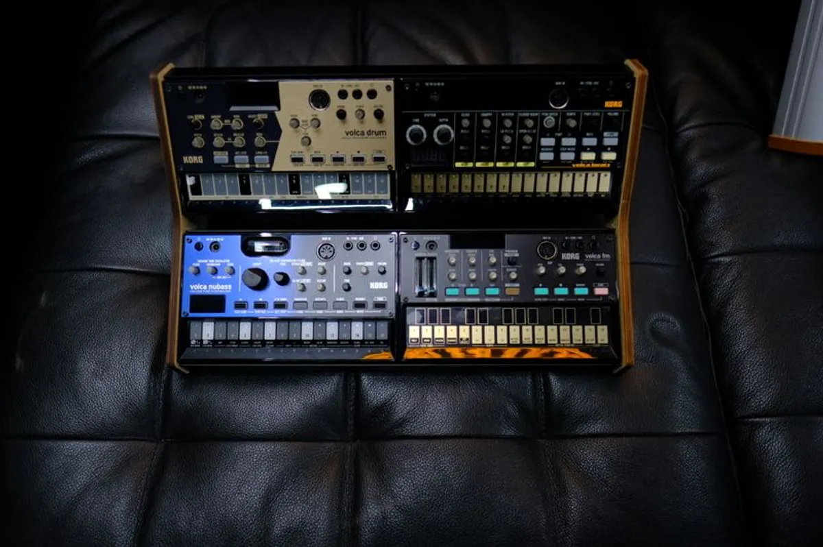 Korg Volca Rack with four modules - Image 1