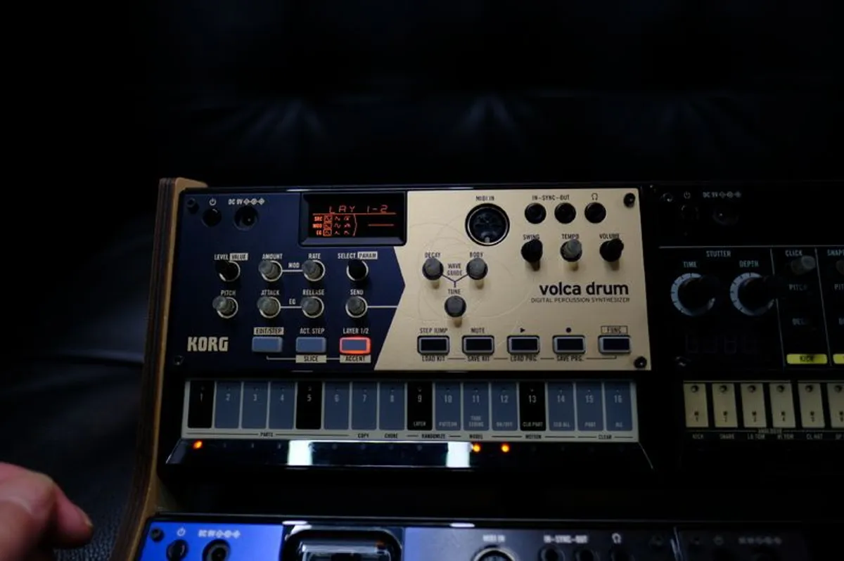 Korg Volca Rack with four modules - Image 2