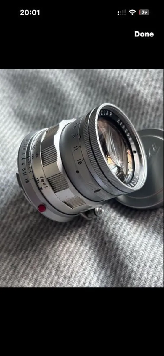 Leica M Summicron 1.2/50mm Lens - Image 1