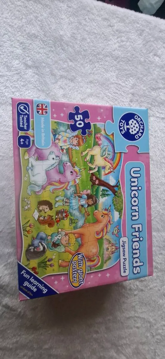 Unicorn friends jigsaw puzzle - Image 3