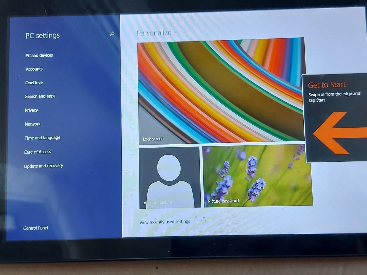 WOO Antares 7 inch Windows 8 Tablet, Model PAD841W - Image 2