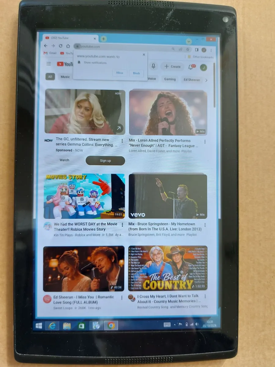 WOO Antares 7 inch Windows 8 Tablet, Model PAD841W - Image 3