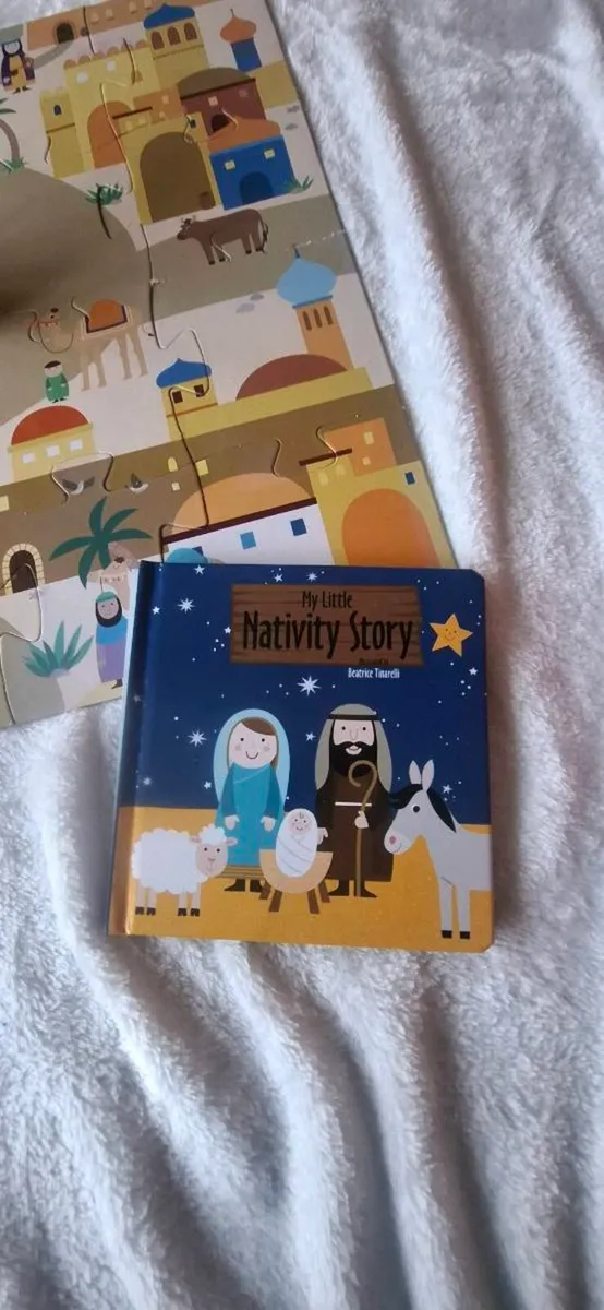 My little nativity jigsaw and book - Image 4