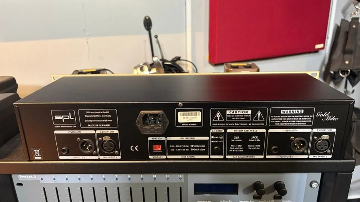 SPL Goldmike Pre Amp 9844 - Image 2