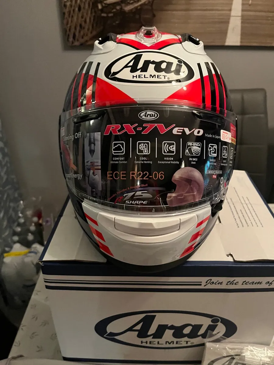 Arai rx7 evo helmet - Image 4
