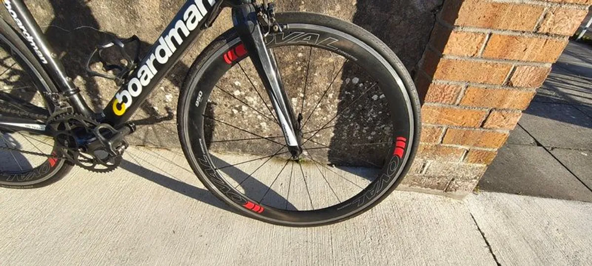 2009 Boardman Team Carbon SRAM Rival  Oval 950 Wheels  Original Wheels - Image 2