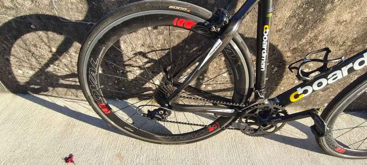 2009 Boardman Team Carbon SRAM Rival  Oval 950 Wheels  Original Wheels - Image 3