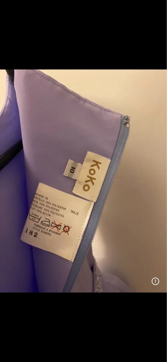 Koko Lilac Confirmation Dress - Image 3