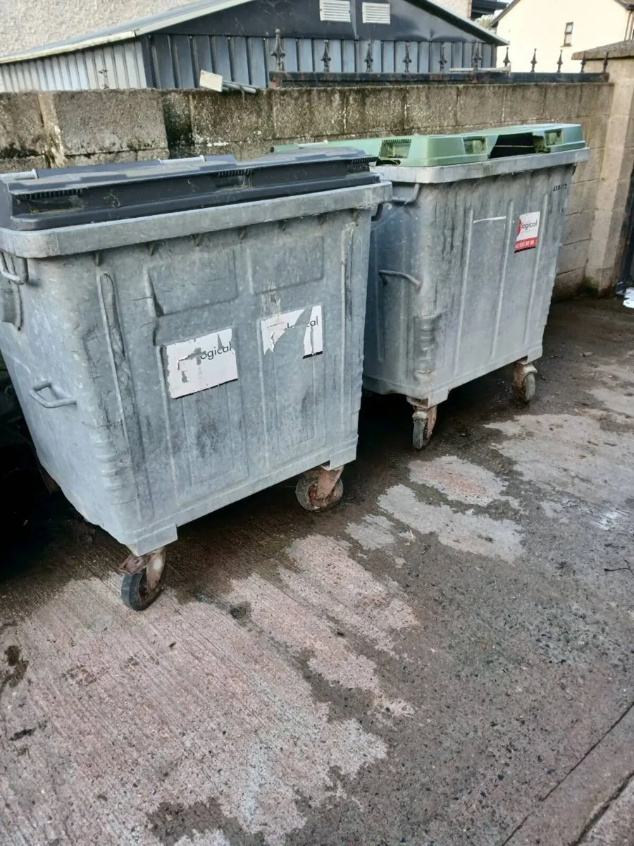 Wheelie bins 1100 litre - Image 3