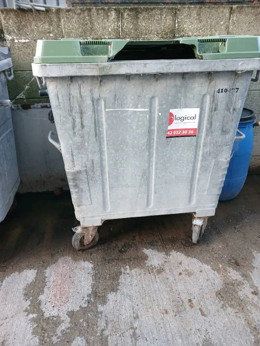 Wheelie bins 1100 litre - Image 1