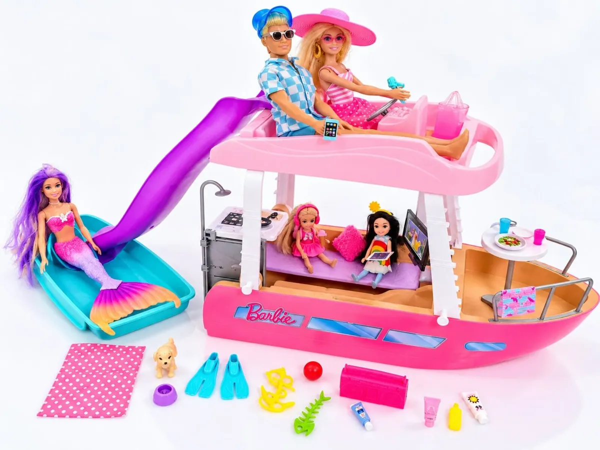 BARBIE DREAM BOAT / LUXURY BOAT PLAYSET – LARGE SE - Image 1