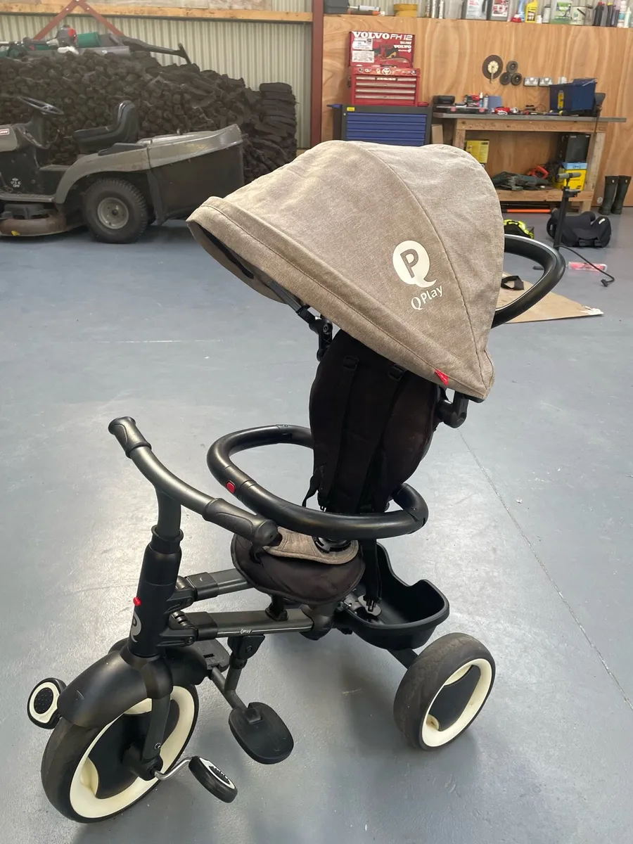 Qplay kids tricycle gray - Image 1