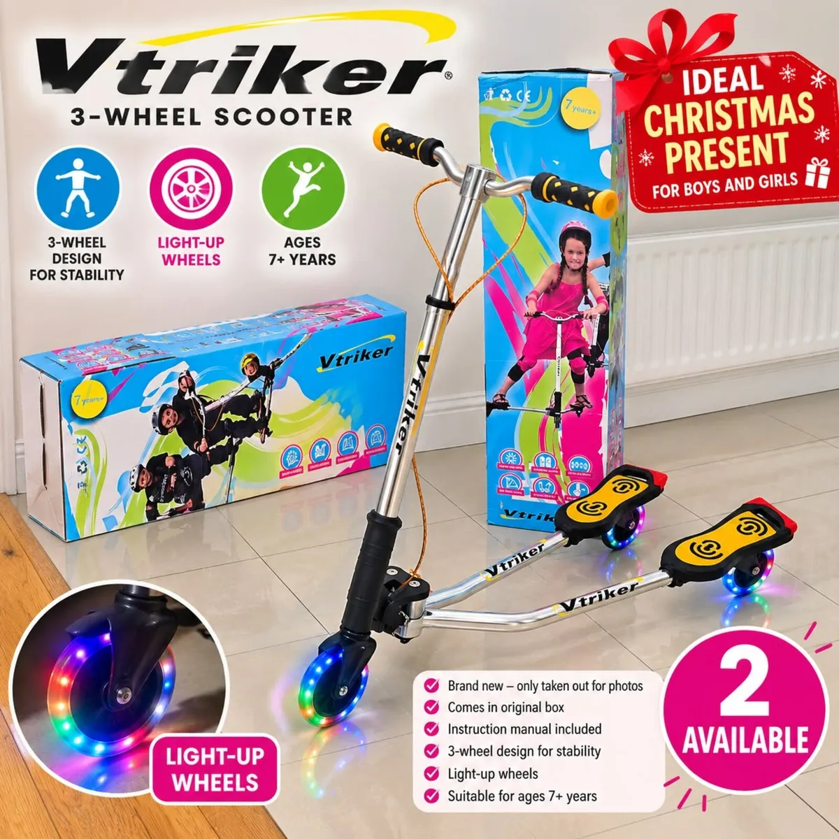 VTRIKER 3-WHEEL SCOOTER - Image 1
