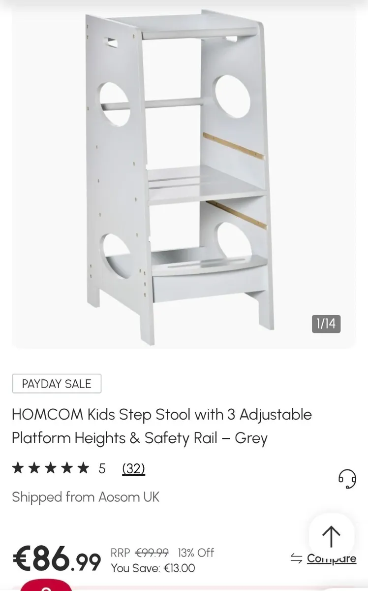 Aosom step stool - Image 2