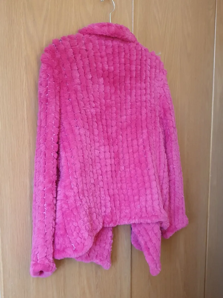 Pink Rino&Pelle faux fur jacket - Image 2