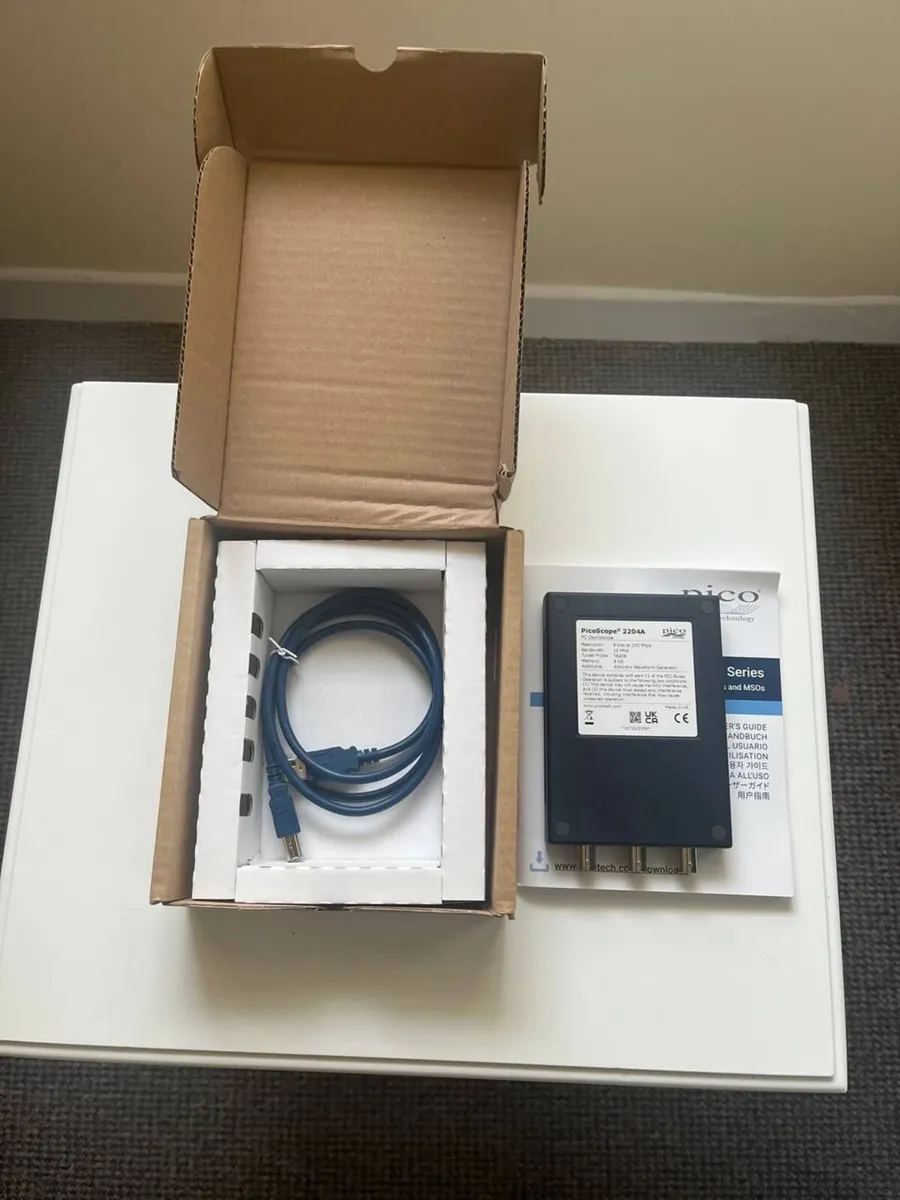 Picoscope 2204A-D2 10MHz Oscilloscope + OW3060 60M - Image 1