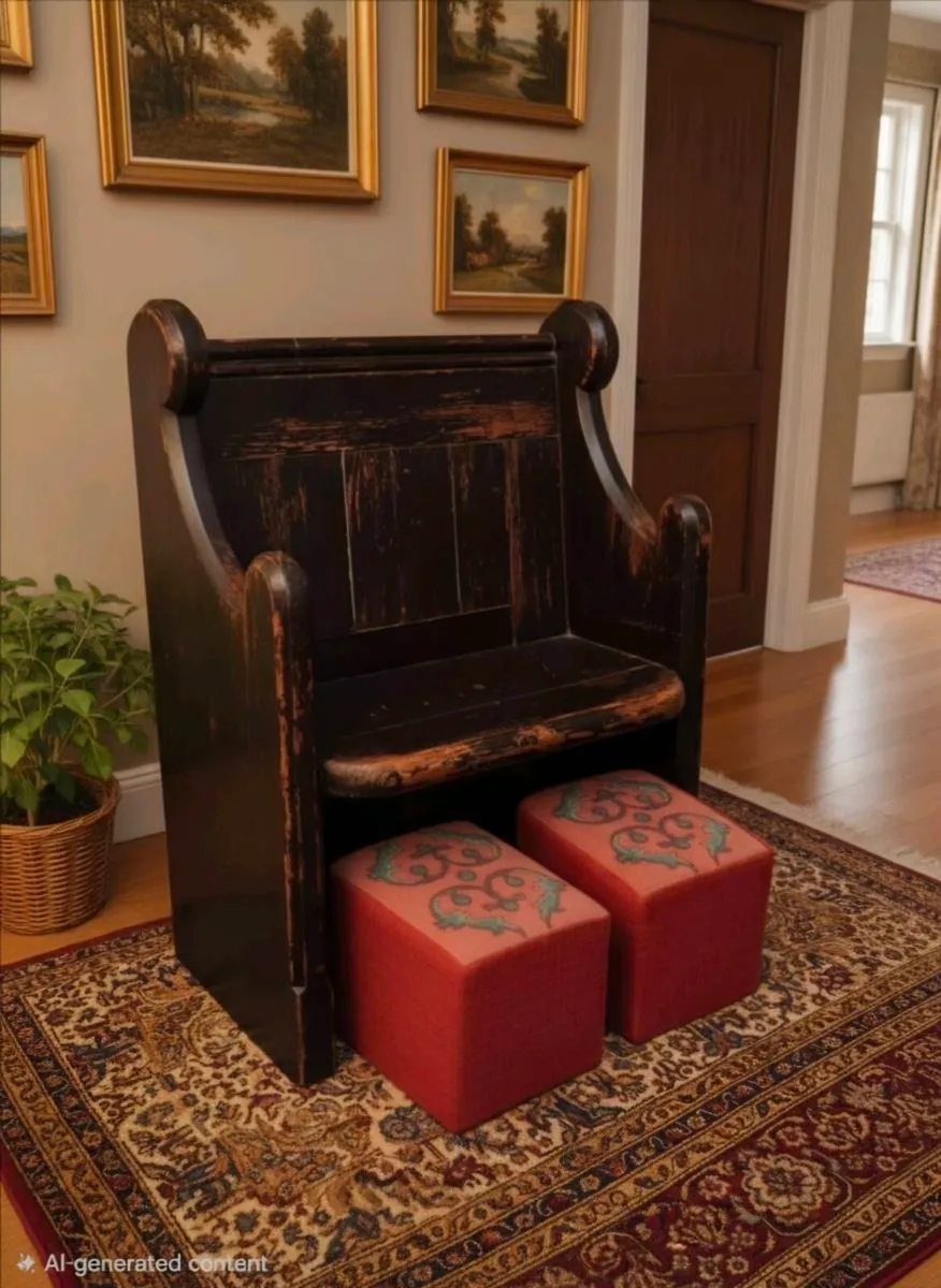Church pew / bench - Image 3