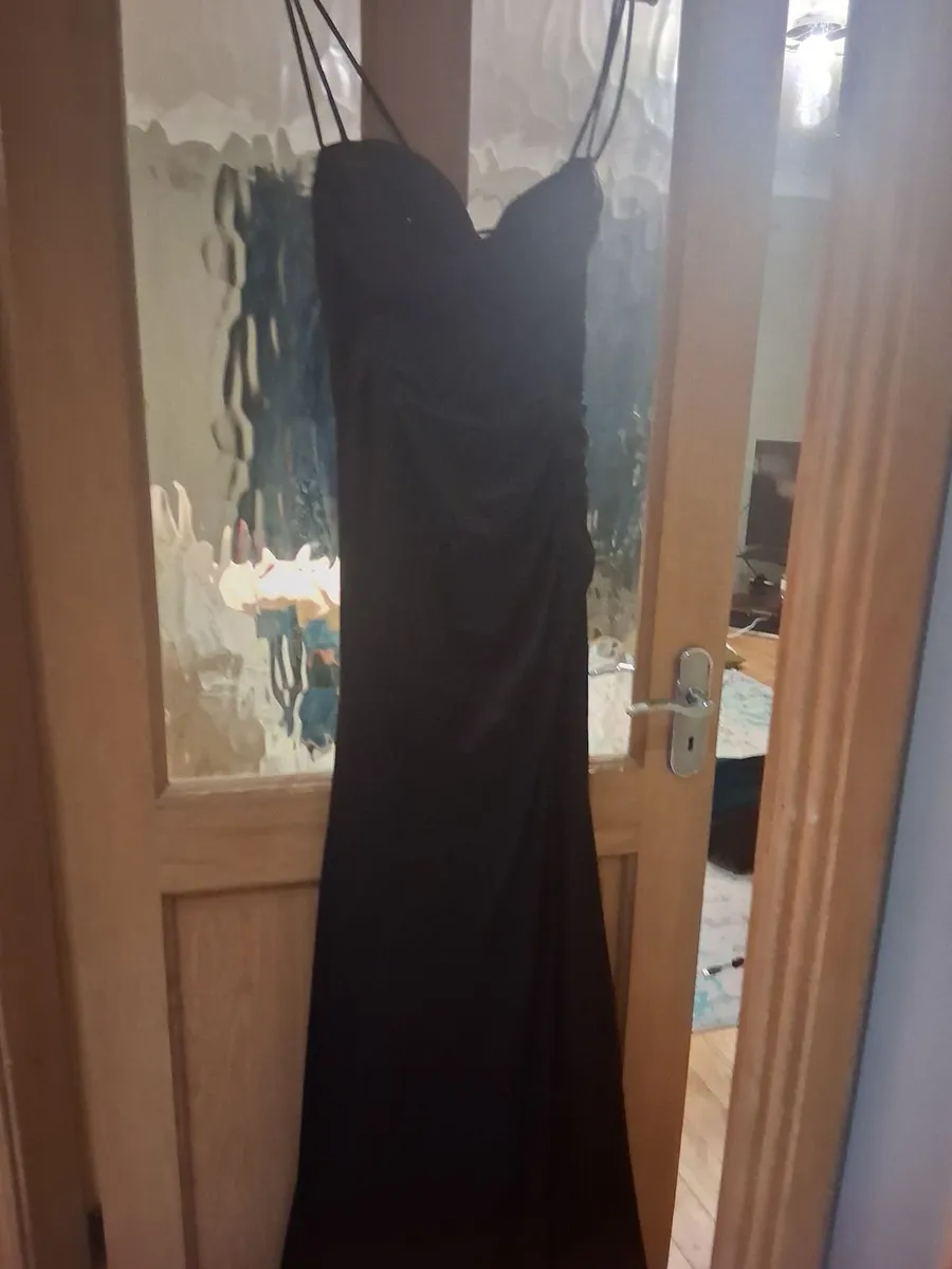 Black Graduation Dress size uk 14 - Image 4