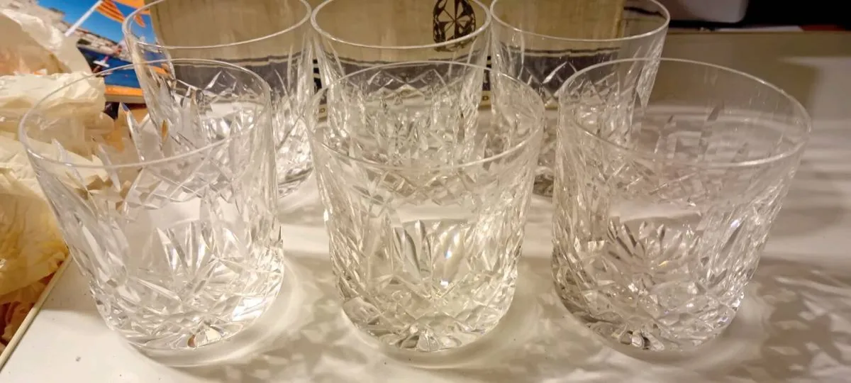 Set Of 6 Waterford Crystal "Lismore"Tumblers - Image 1