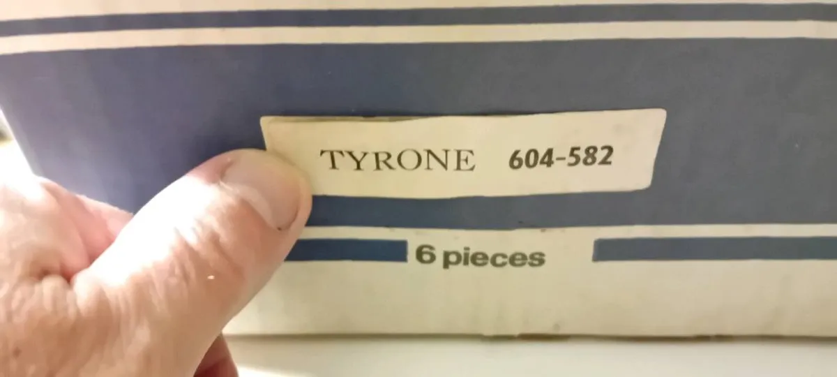 Six Vintage Waterford "Tyrone"Wine Glasses - Image 3