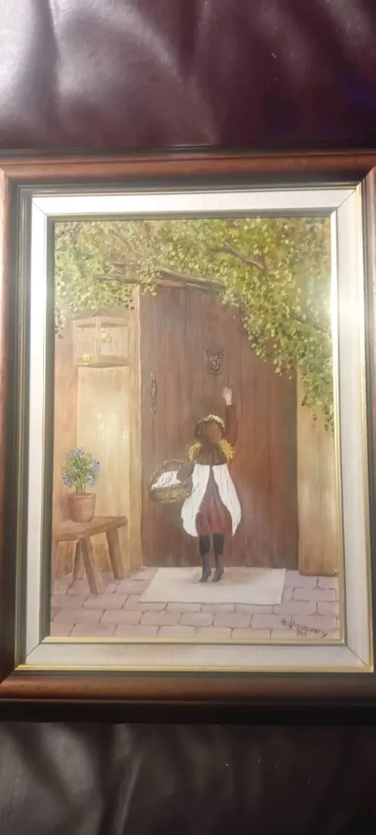 Original Geraldine O Mahony Oil Painting - Image 1