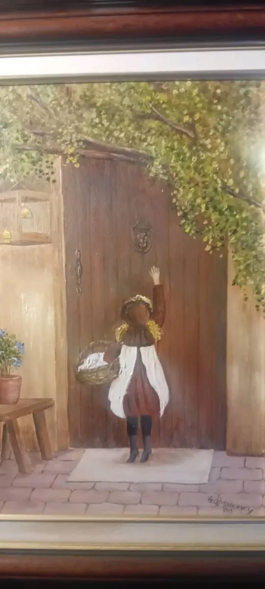 Original Geraldine O Mahony Oil Painting - Image 3