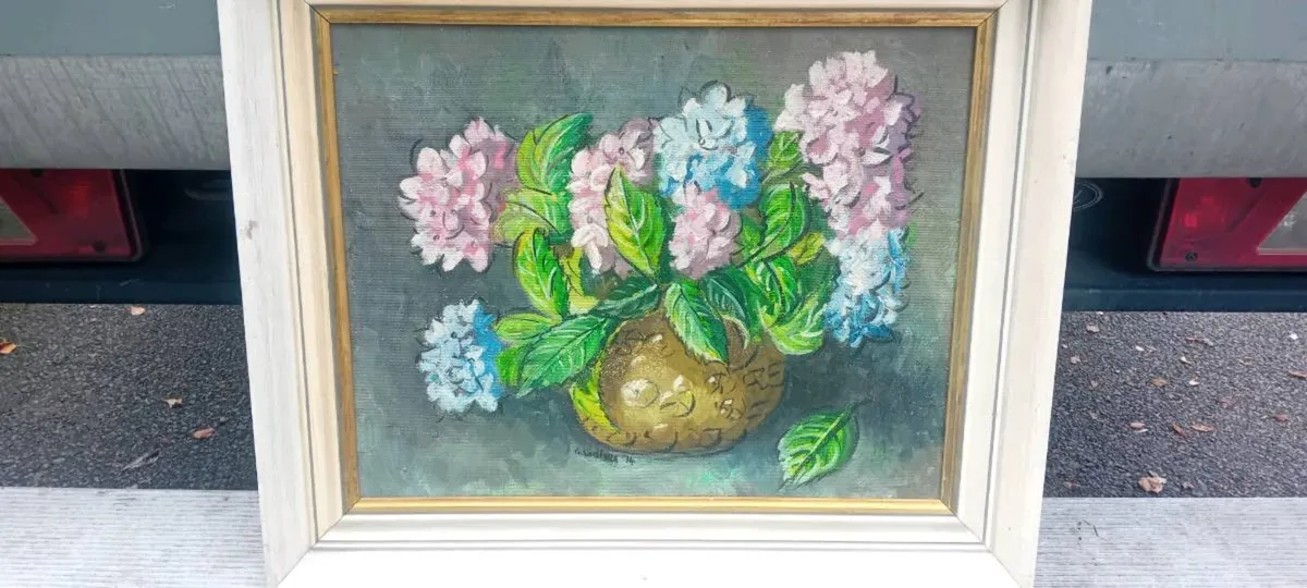 Original Geraldine Sadlier Oil On Board - Image 1