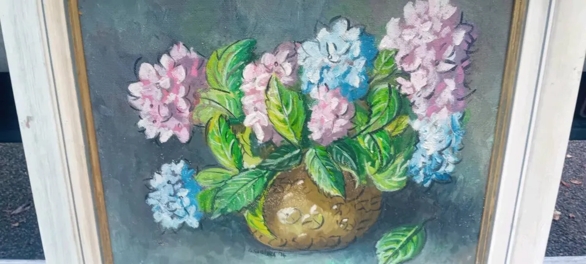 Original Geraldine Sadlier Oil On Board - Image 2