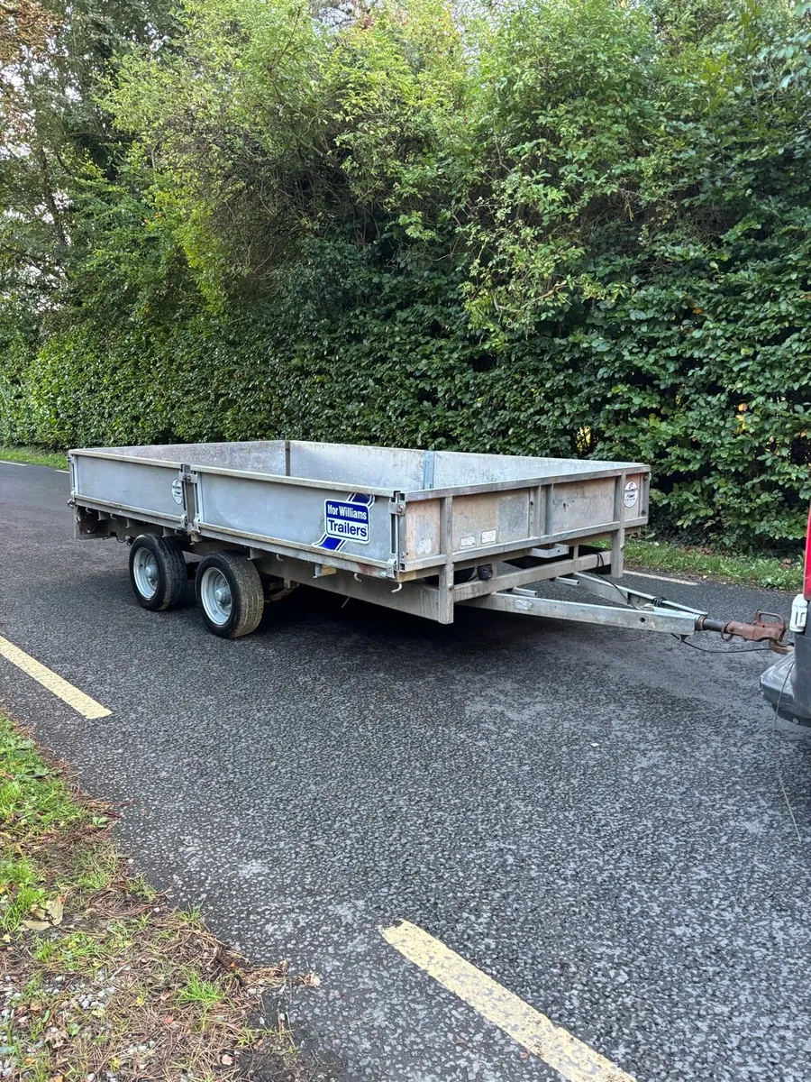 Ifor Williams 12x6’6 Dropside Trailer - Image 1