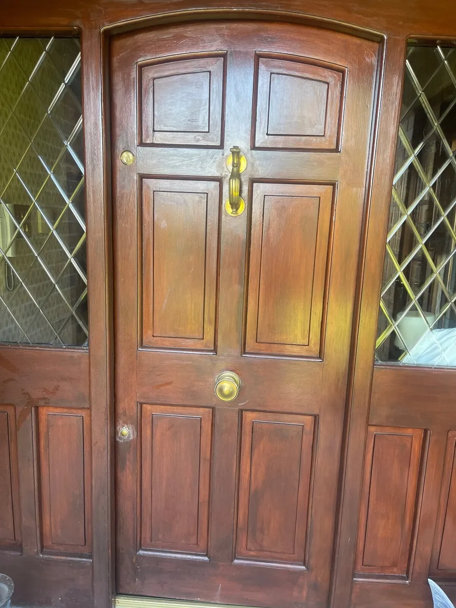 Mahogany Front Door - Image 1
