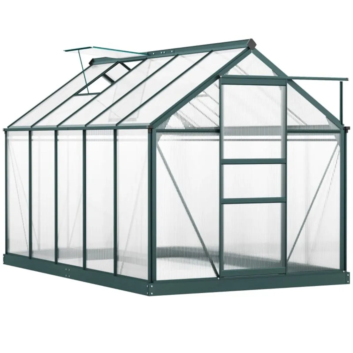 4 x 3 x 2 m Polytunnel Greenhouse w/ Roll-up Side - Image 1