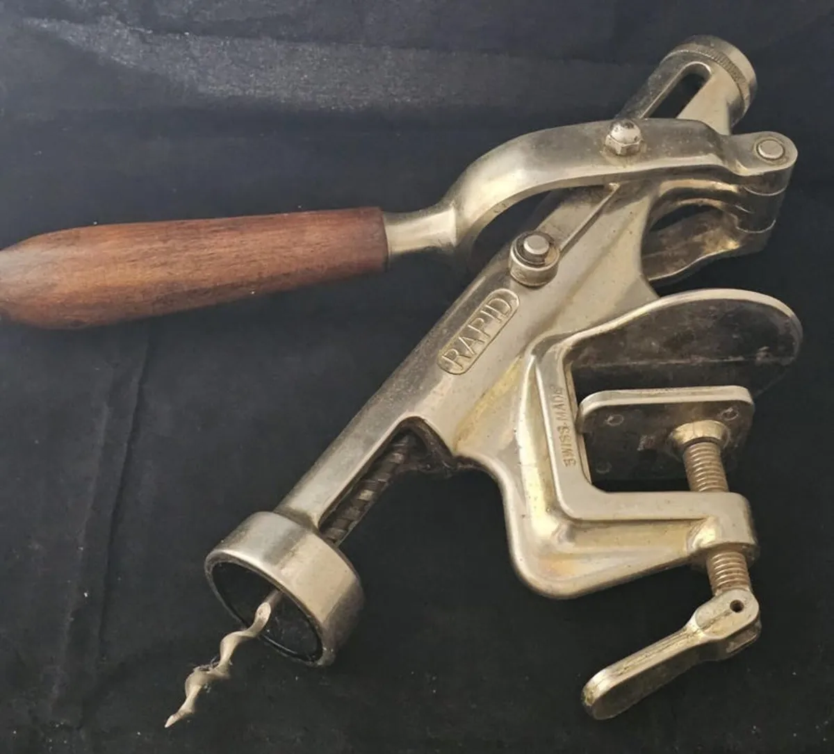 Very old wine bottle opener , early 1930s