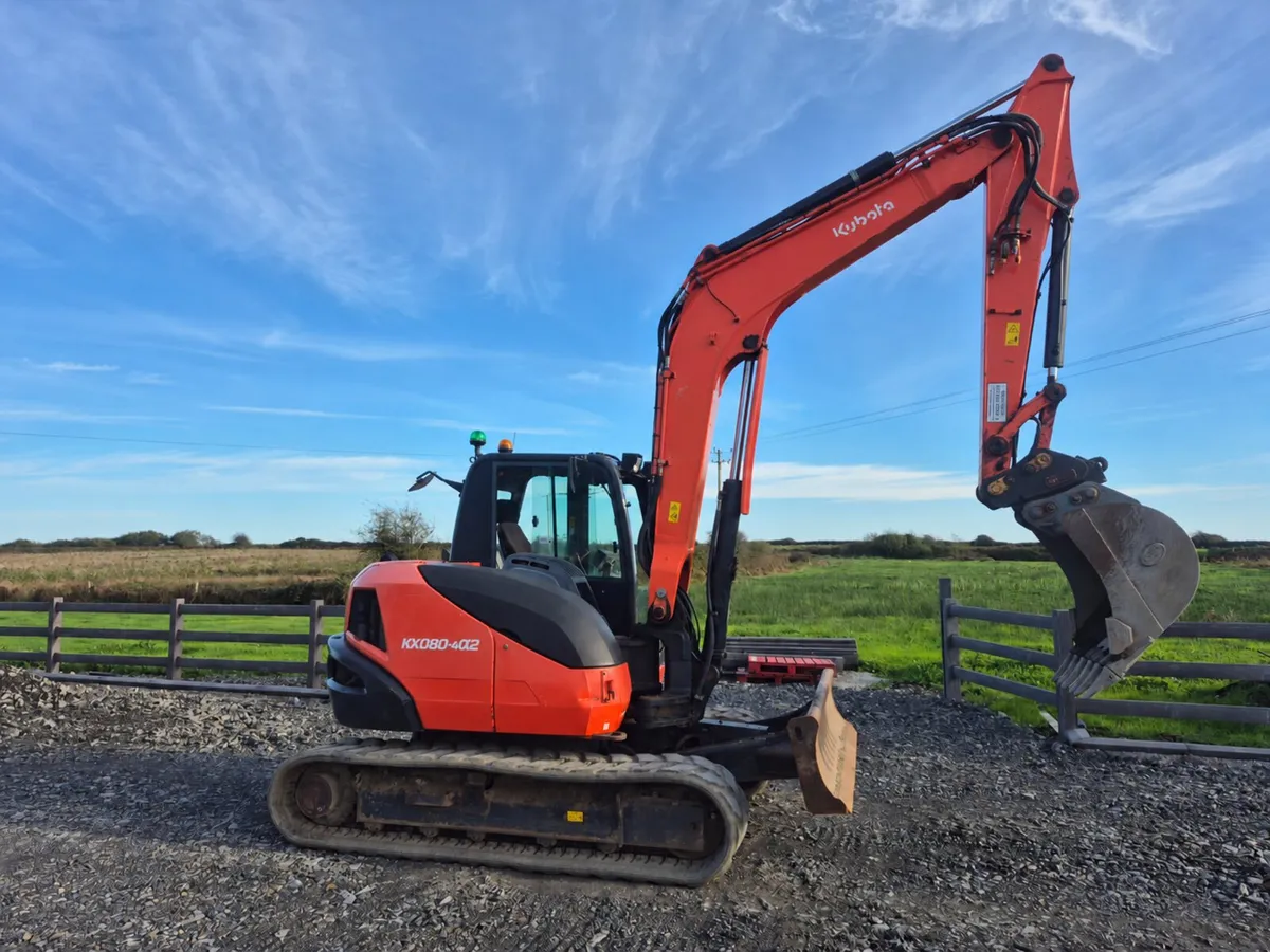 Kubota kx080 - Image 1