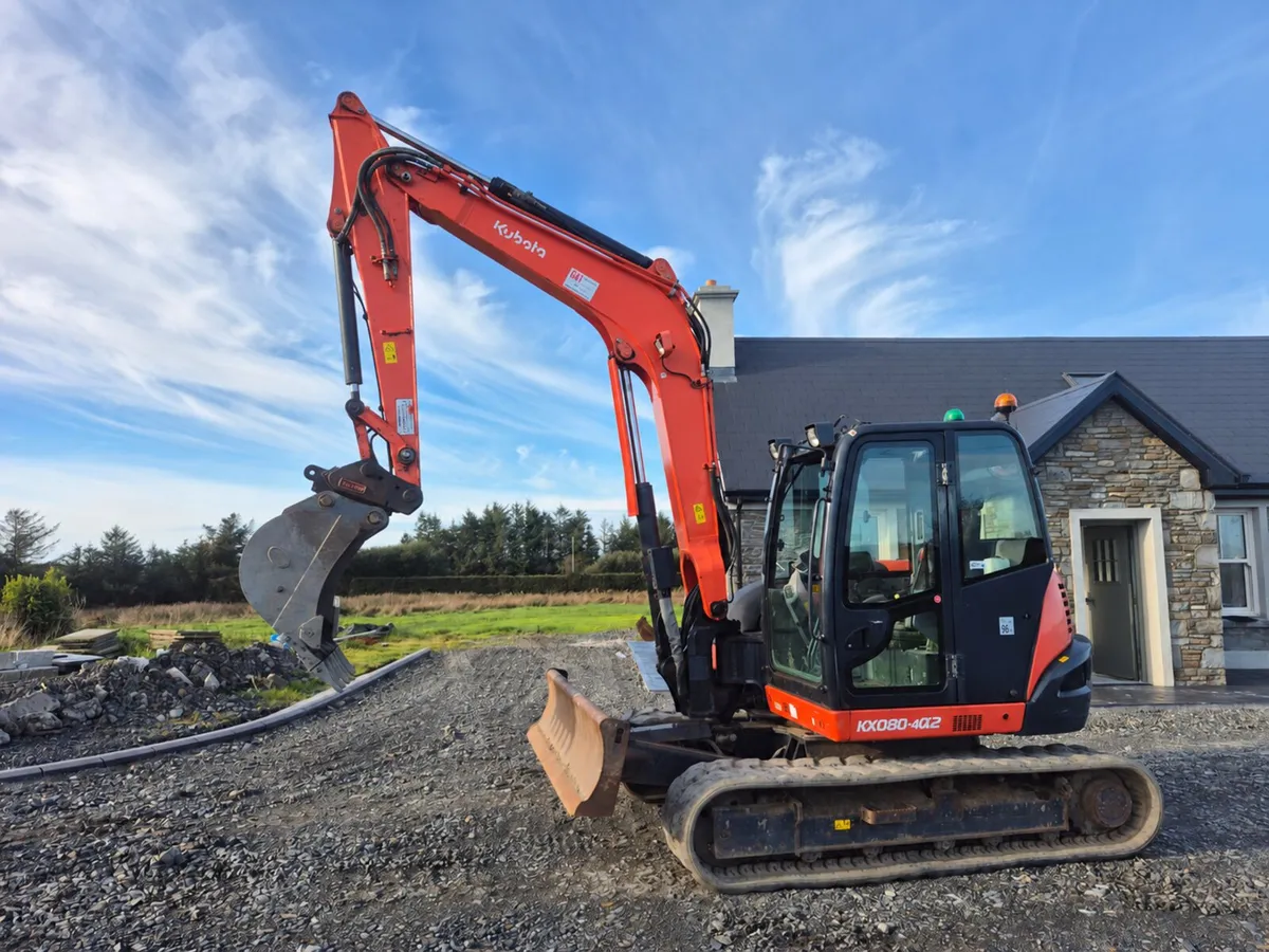 Kubota kx080 - Image 3