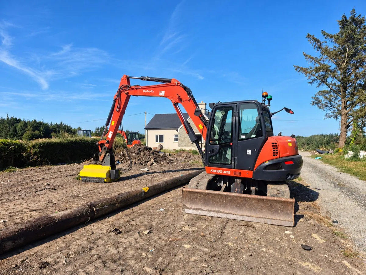 Kubota kx080 - Image 4