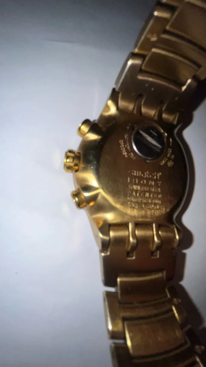 Vintage swatch watch irony four jewels chronograph - Image 4