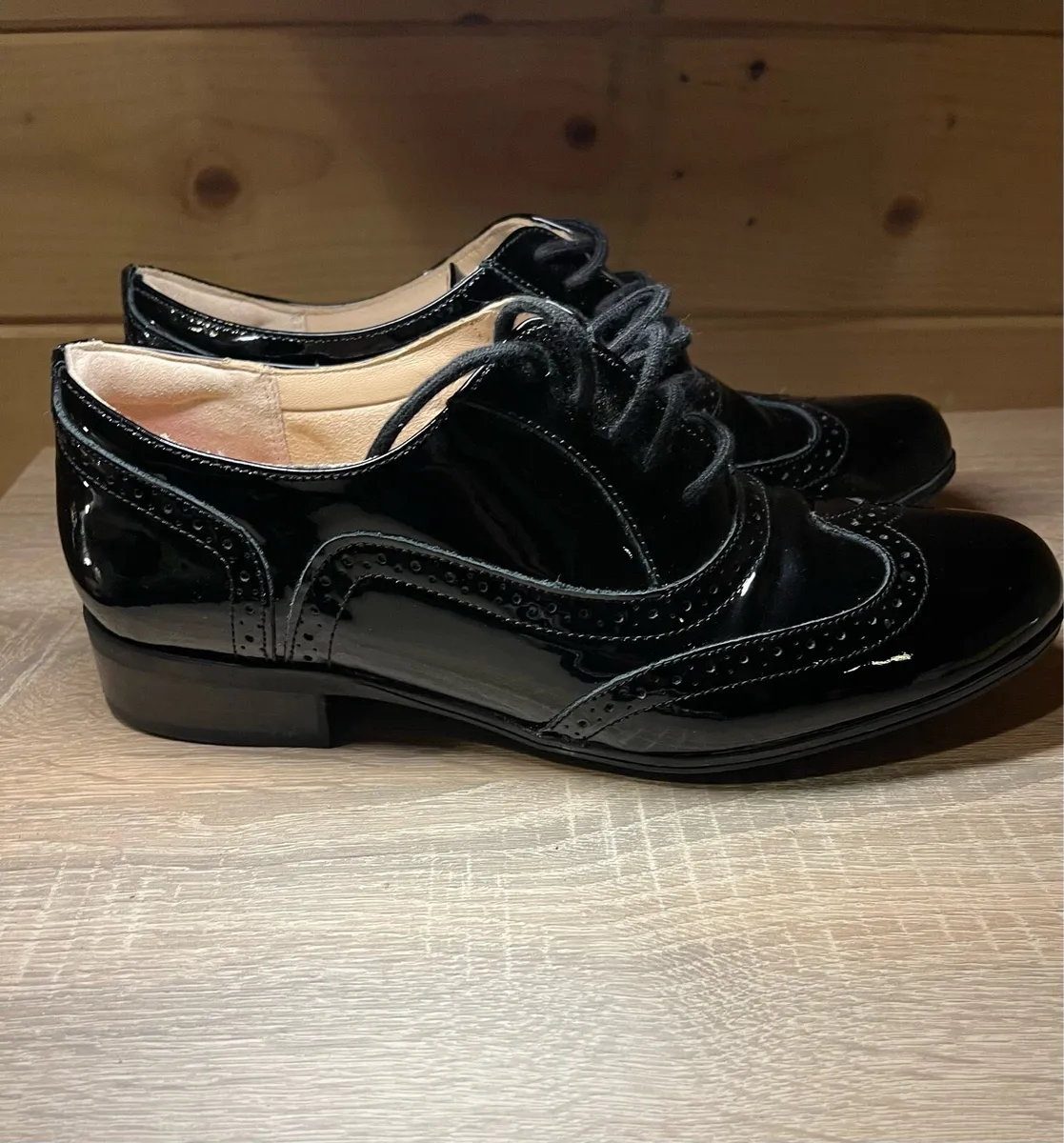 Brand new Clarks patent shoes - Image 2
