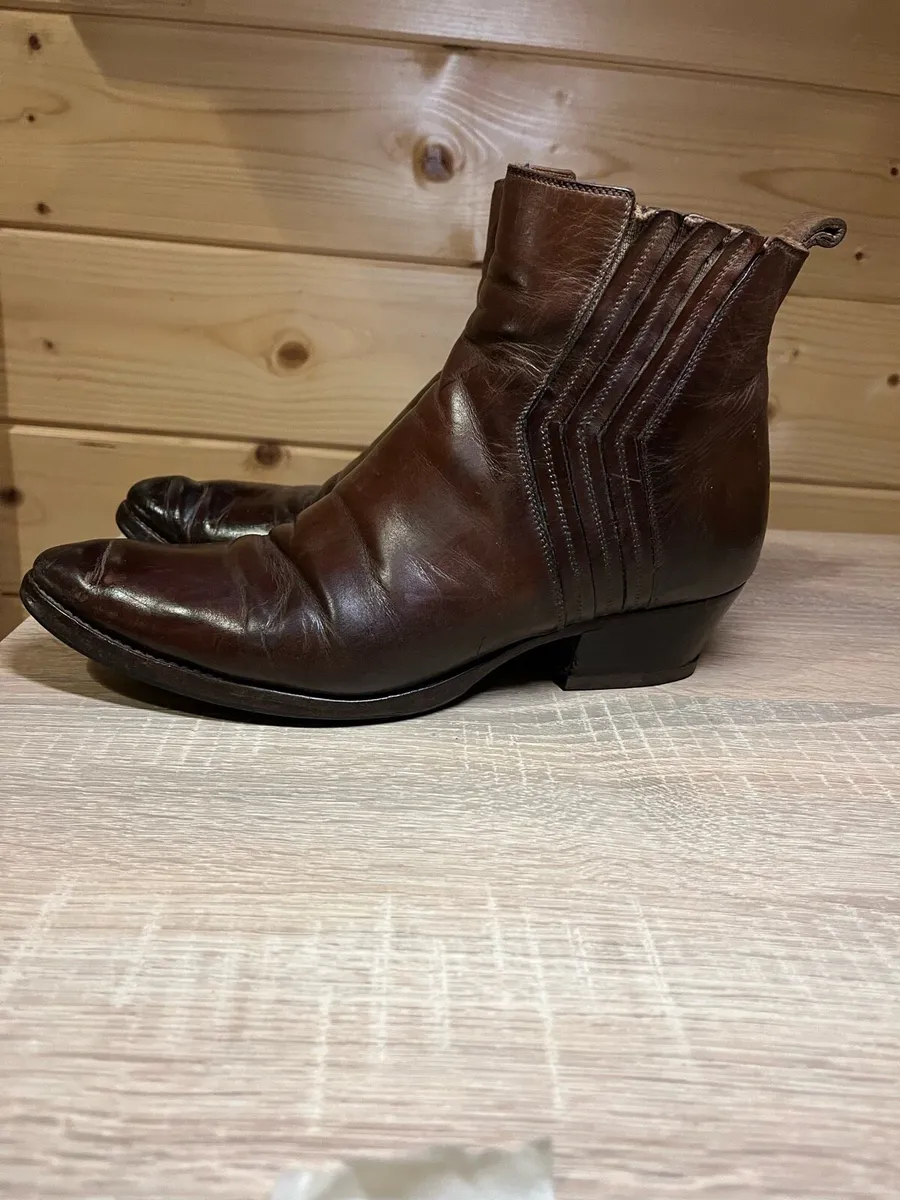 Genuine Italian leather boots - Image 2