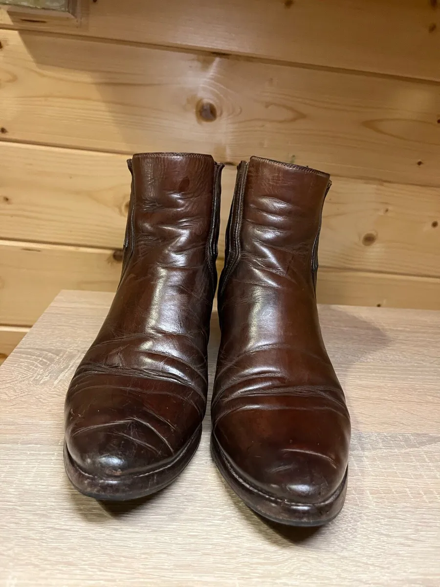 Genuine Italian leather boots - Image 4